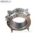 Welded bellows corrugated stainless steel tube joint